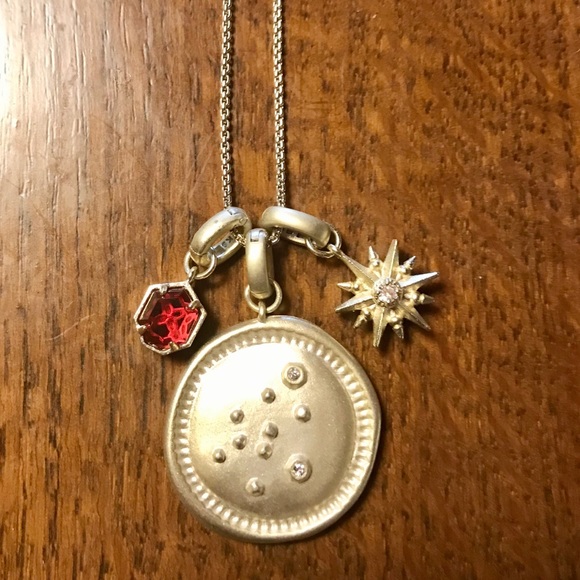 Kendra Scott Gold Zodiac Necklace 